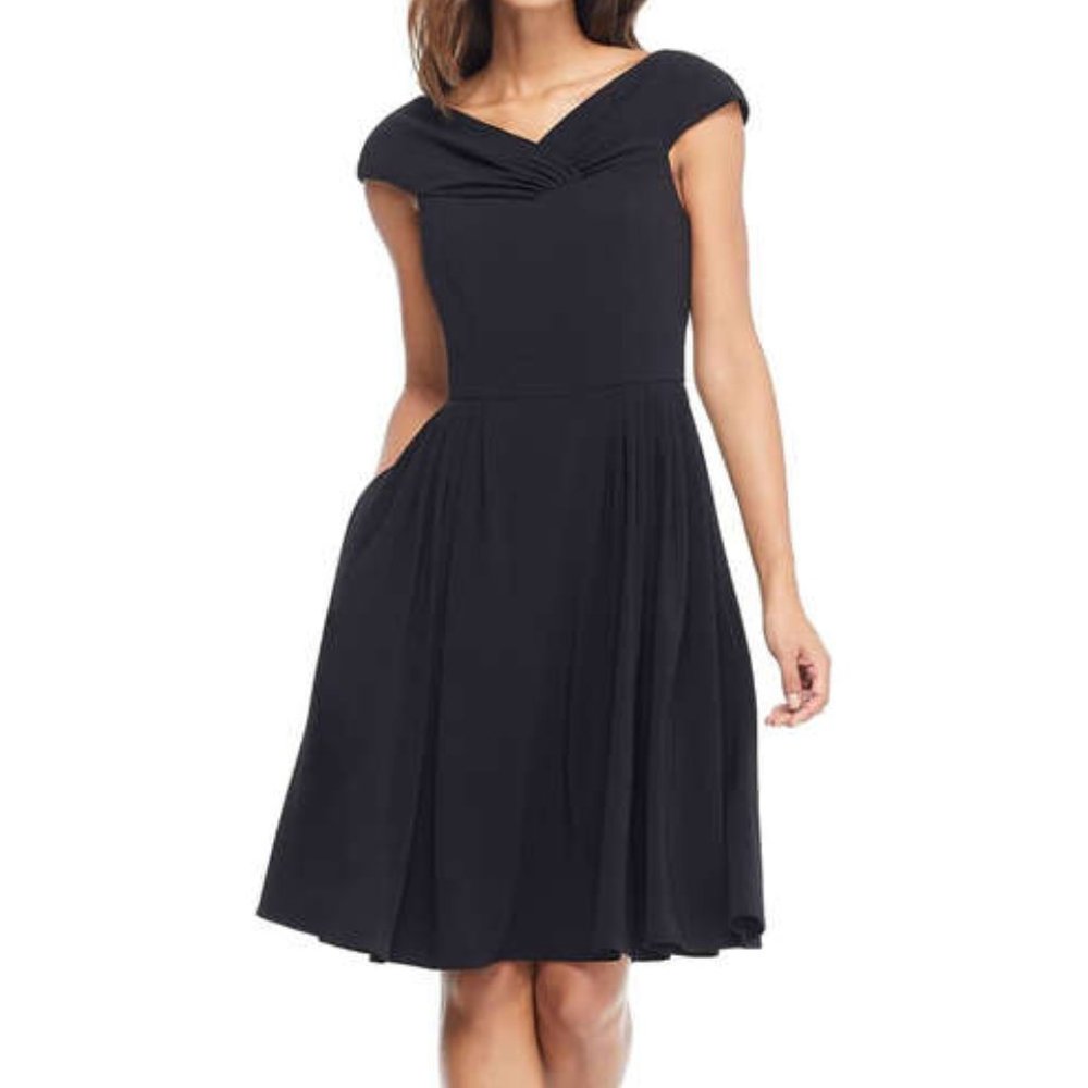 Gal Meets Glam Ruthie Portrait Collar Dress NWT